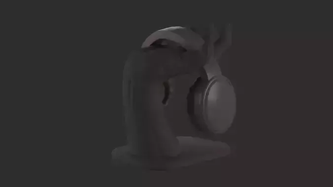  hand headphone stand 3D print model