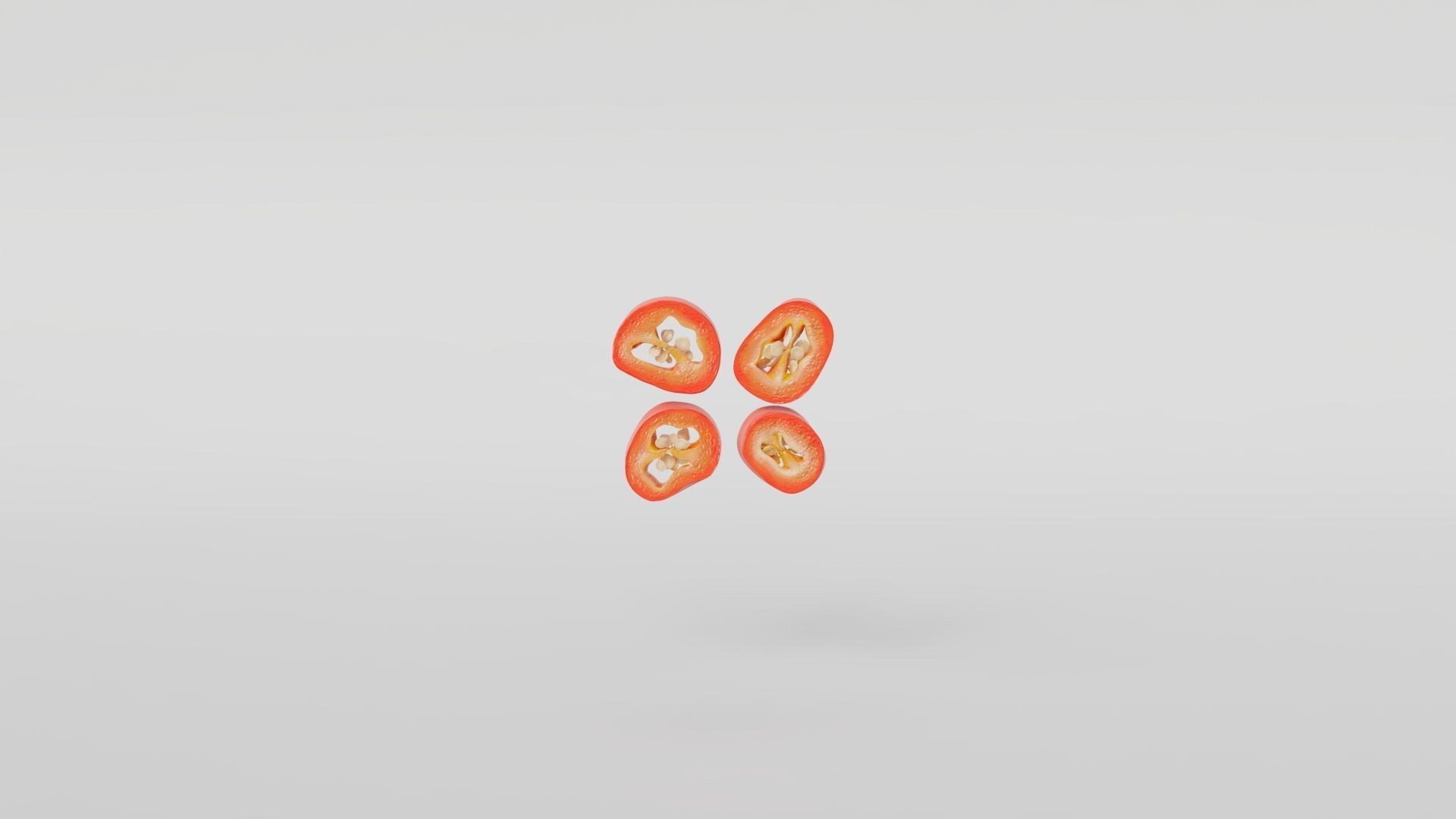 Chili pepper  3D model_23