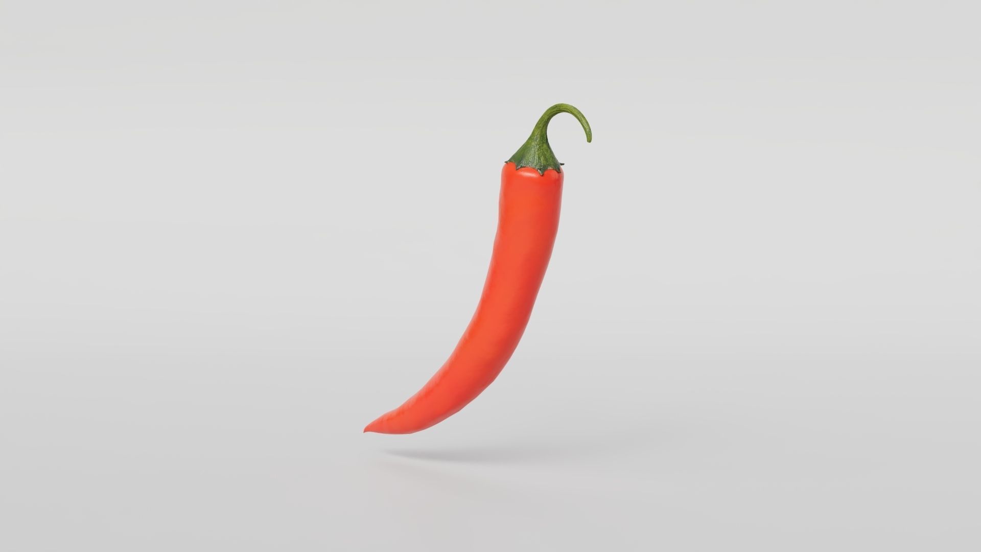 Chili pepper  3D model_7