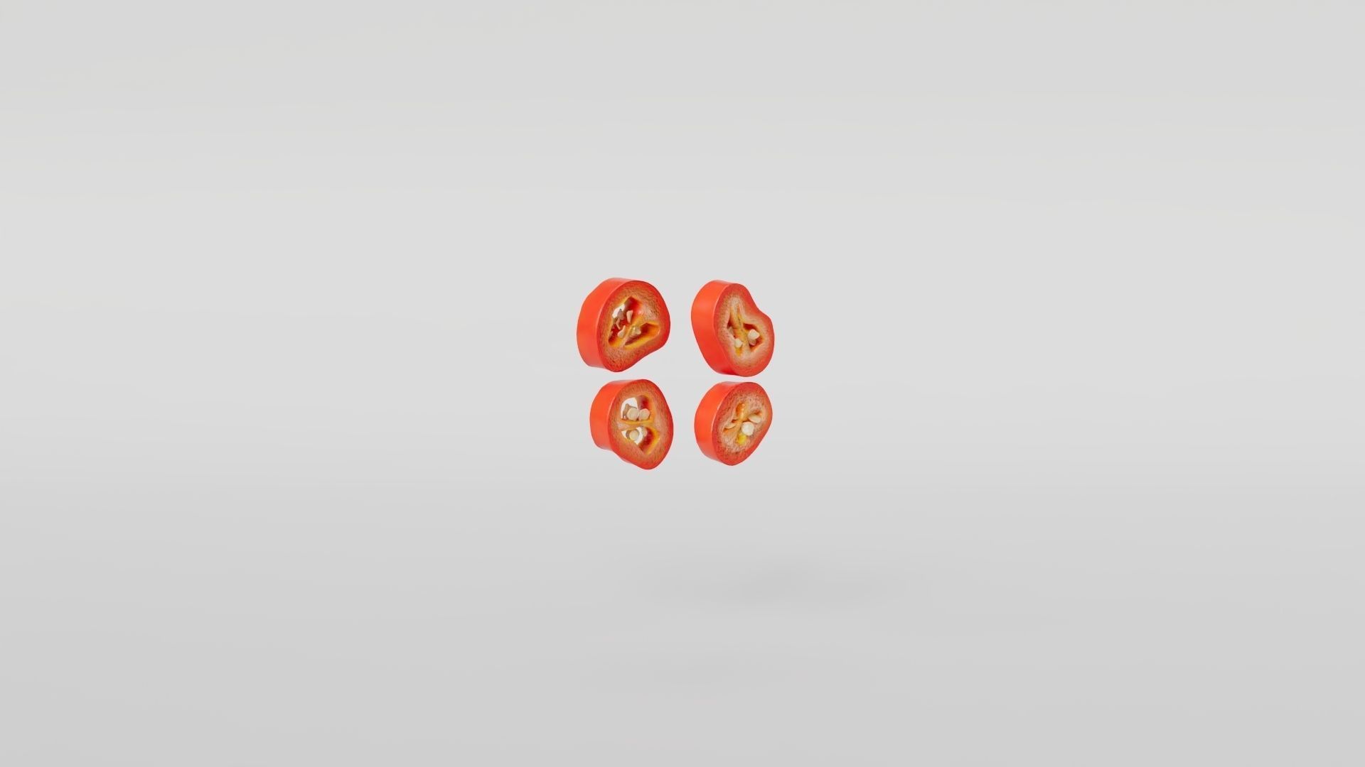 Chili pepper  3D model_27