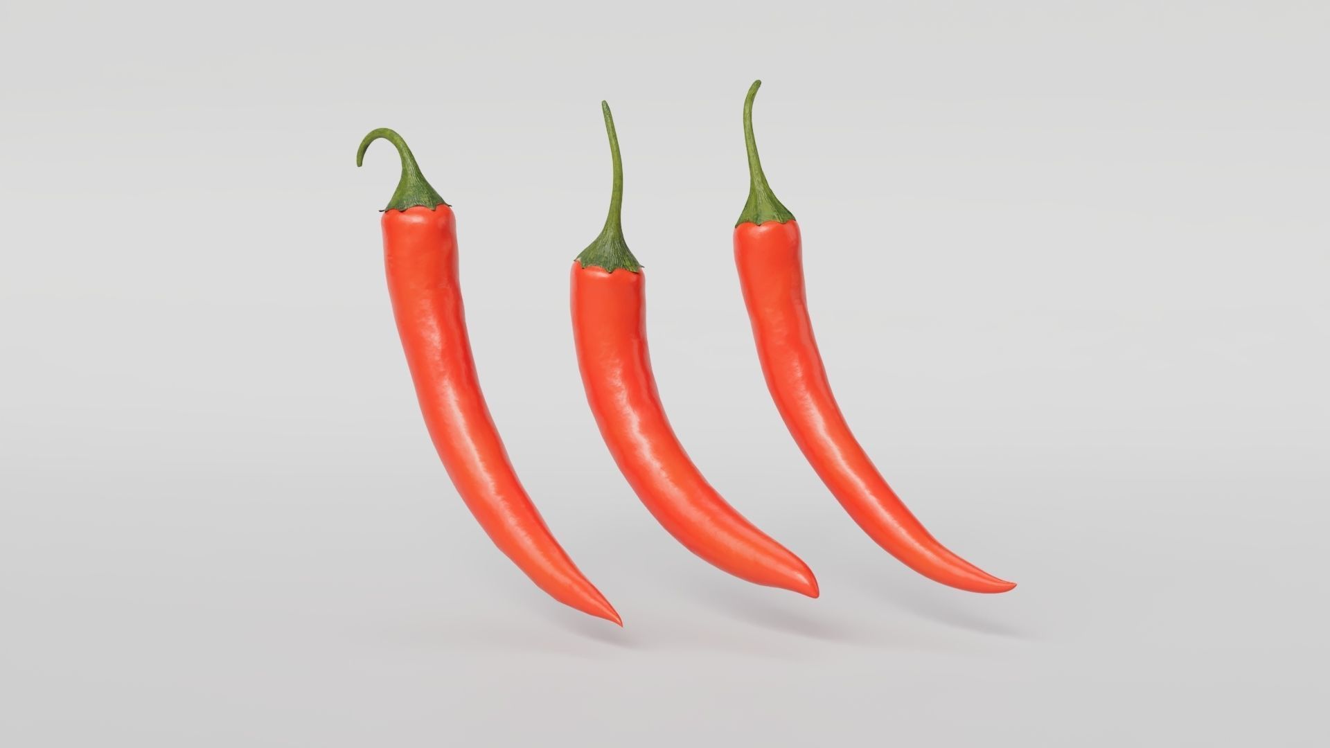 Chili pepper  3D model_17