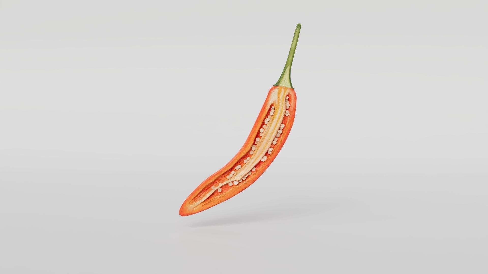 Chili pepper  3D model_19