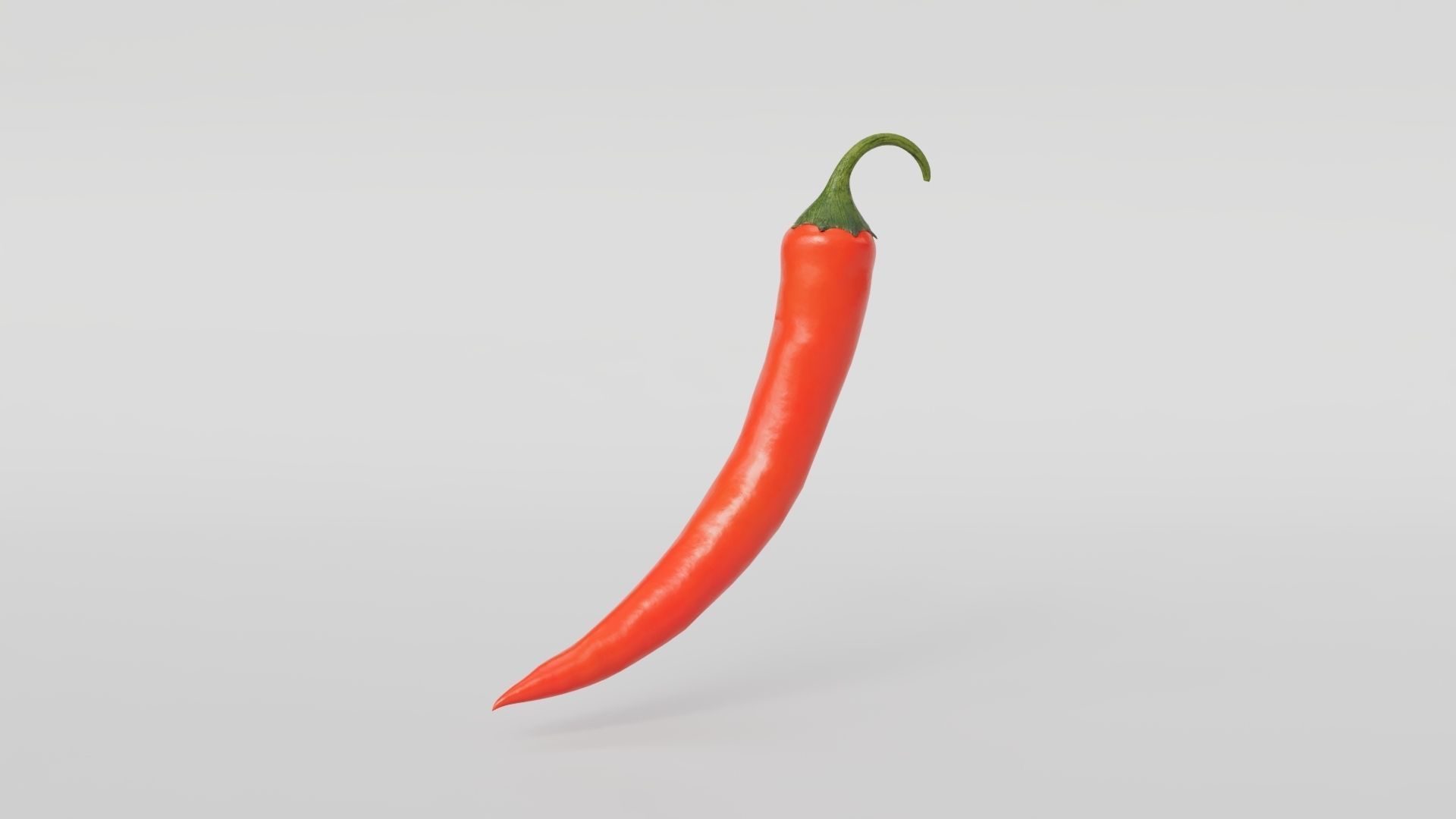 Chili pepper  3D model_5