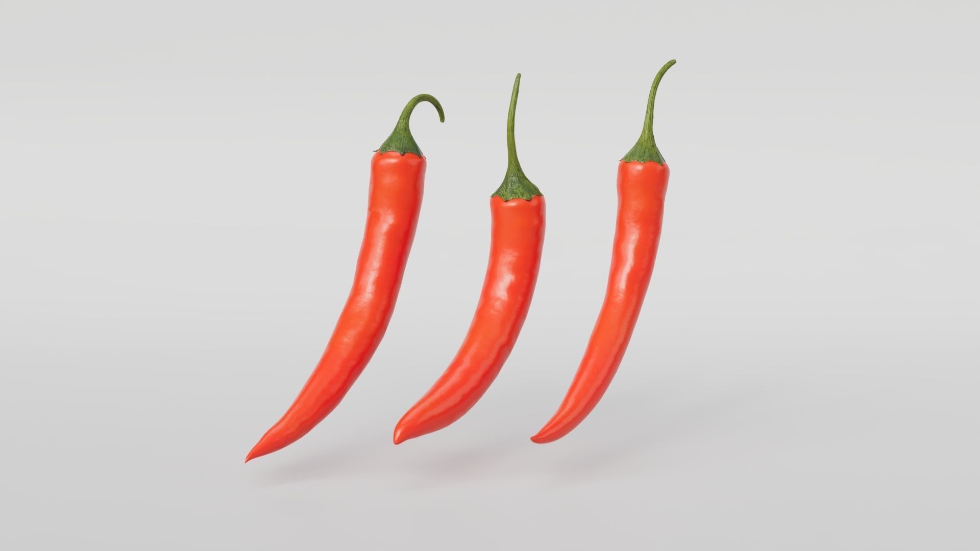 Chili pepper  3D model_11