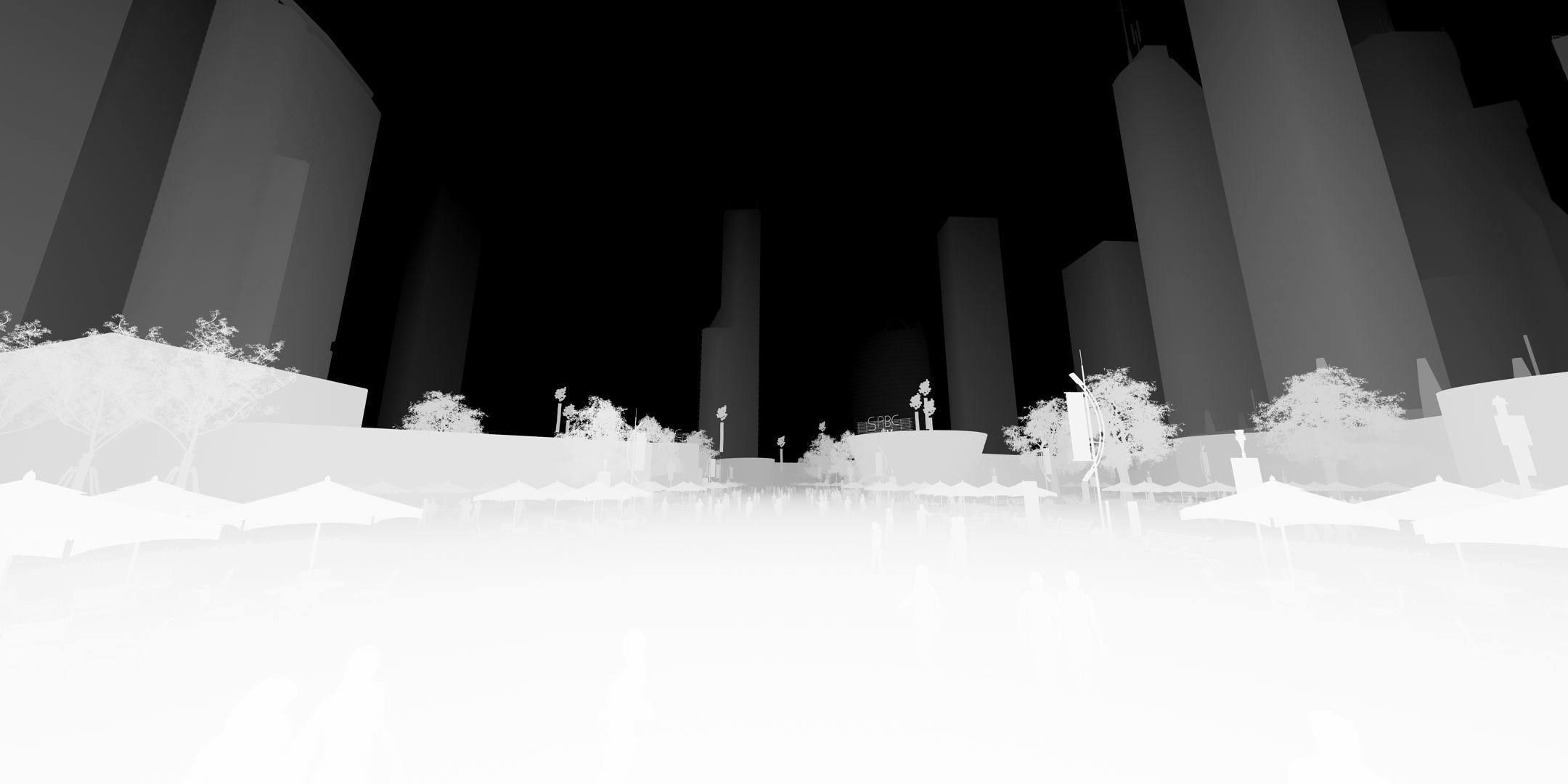 Business Plaza 3D model_18