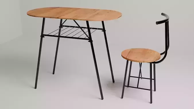 Table and Chair