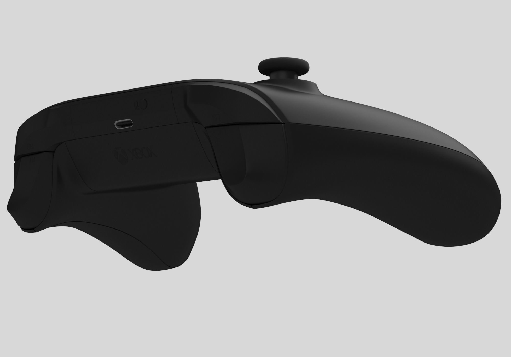 xbox series x - s controller 3D model_11