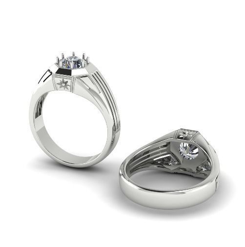 Ring N01721 3D print model_2