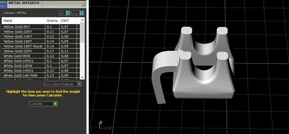 Bracelet N01710 3D print model_9