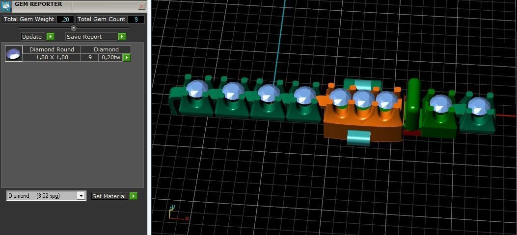 Bracelet N01710 3D print model_10