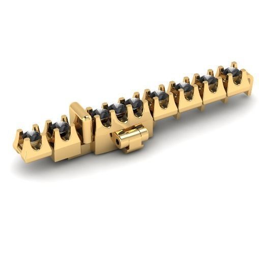 Bracelet N01710 3D print model_1