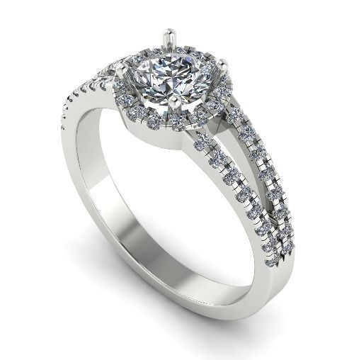 Ring N01709 3D print model_1