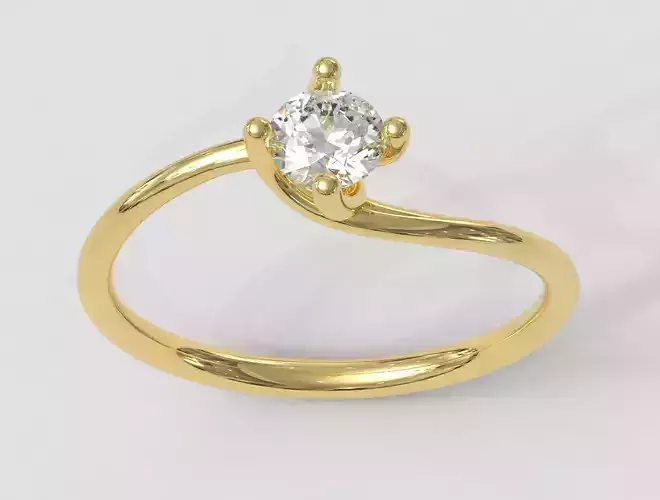 4mm Engagement Ring