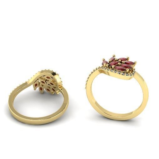 Ring N01686 3D print model_1