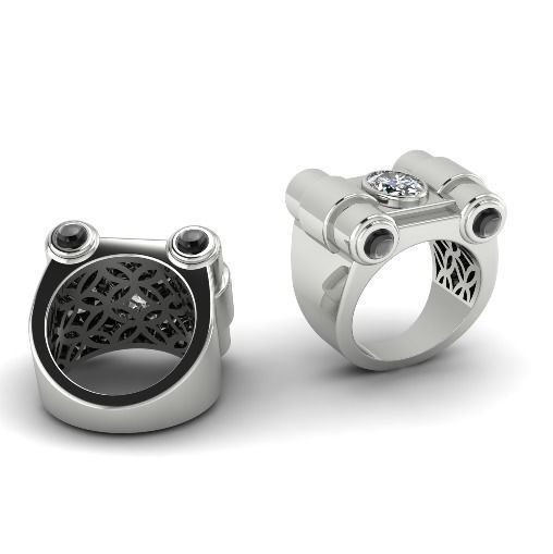 Ring N01684 3D print model_1