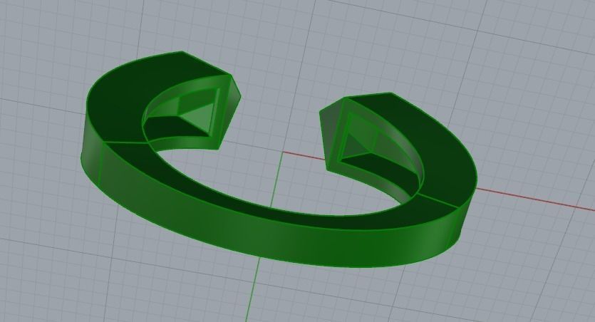 Ring N01683 3D print model_5