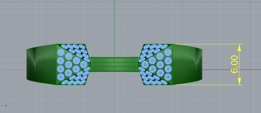 Ring N01682 3D print model_8