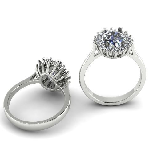 Ring N01676 3D print model_1