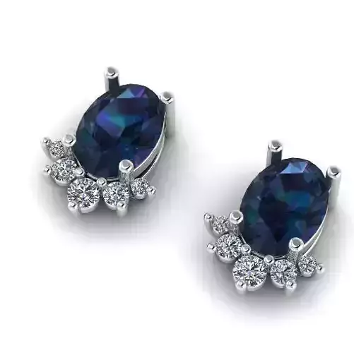 Pendant and earrings N01672