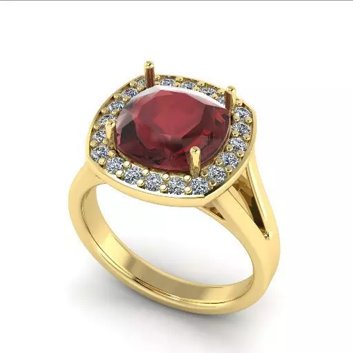 Ring N01669 3D print model_0