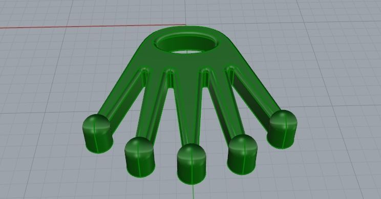 Crown N01654 3D print model_3