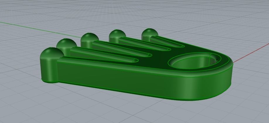 Crown N01654 3D print model_4