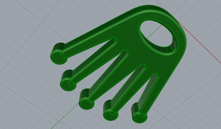 Crown N01654 3D print model_5