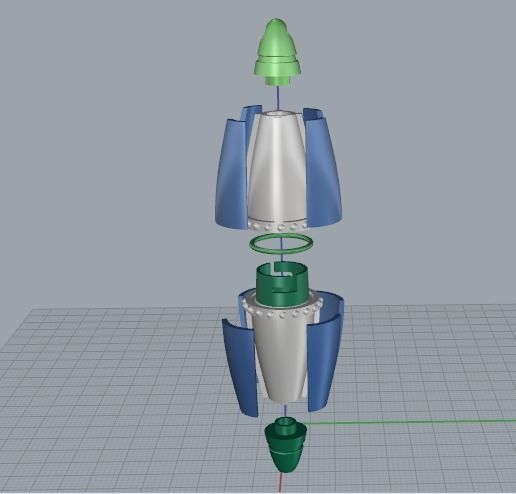 Pendant N011970 3D print model_4