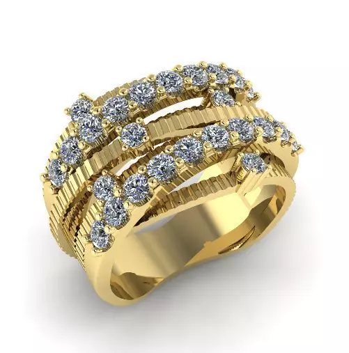 Ring N011958 3D print model_0