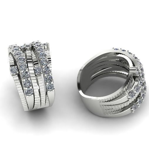 Ring N011958 3D print model_1