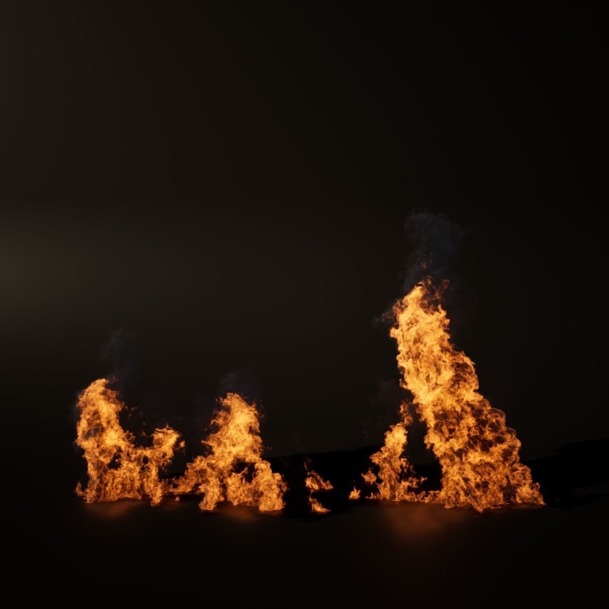 VDB Animated Fire Loop 7 3D model_7