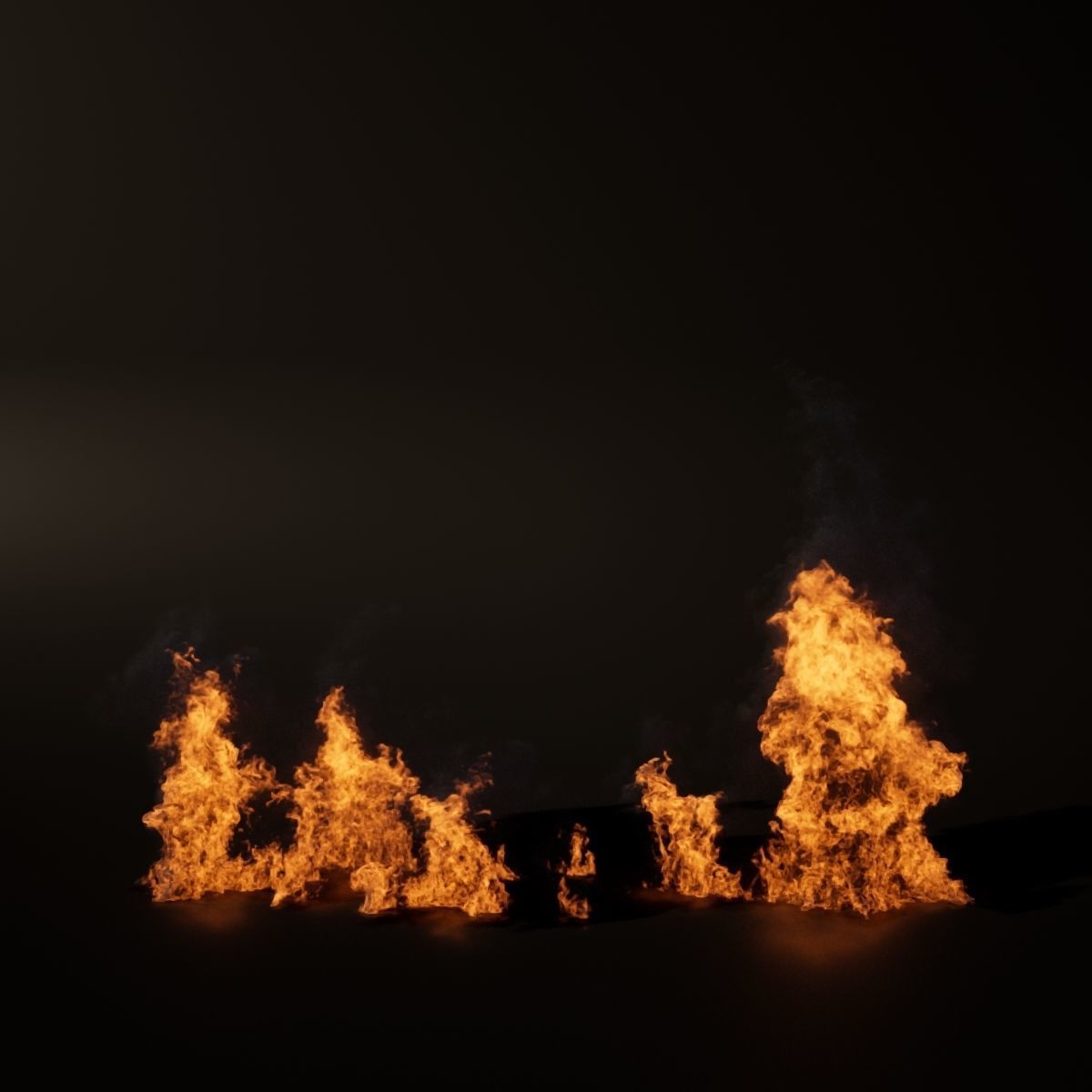 VDB Animated Fire Loop 7 3D model_9