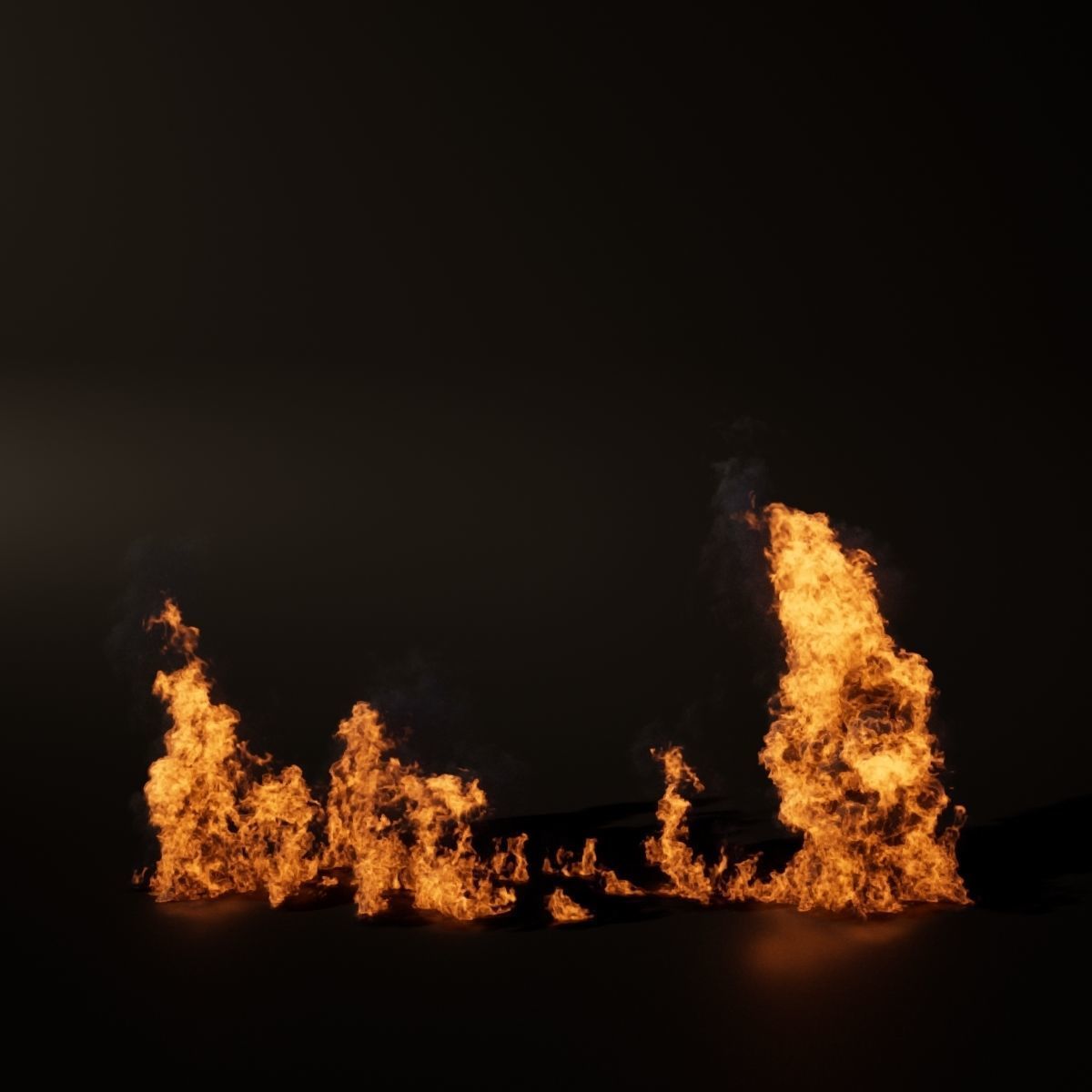 VDB Animated Fire Loop 7 3D model_8