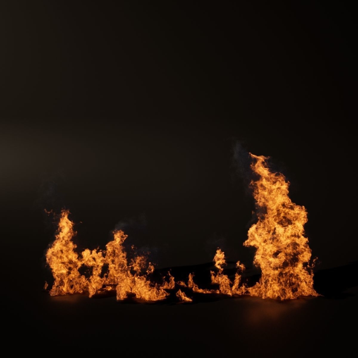 VDB Animated Fire Loop 7 3D model_4