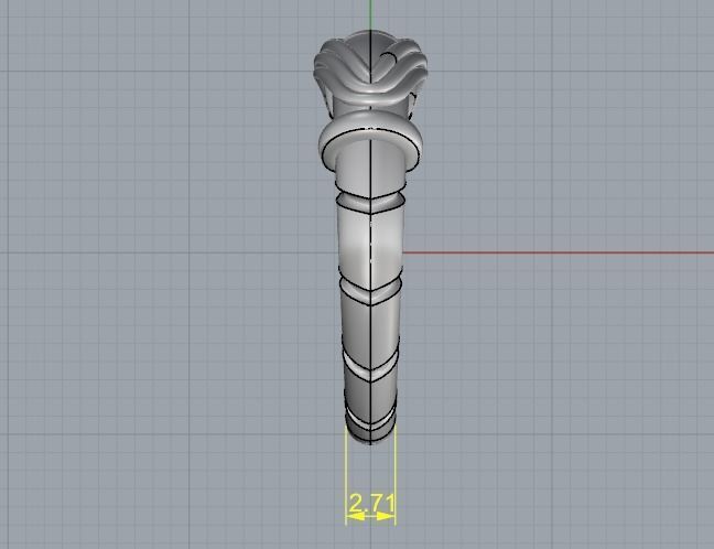 Ring N011938 3D print model_8