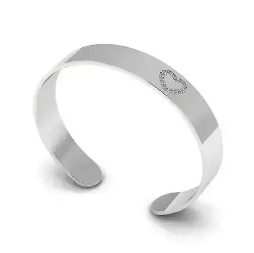 Heart bracelet N011932