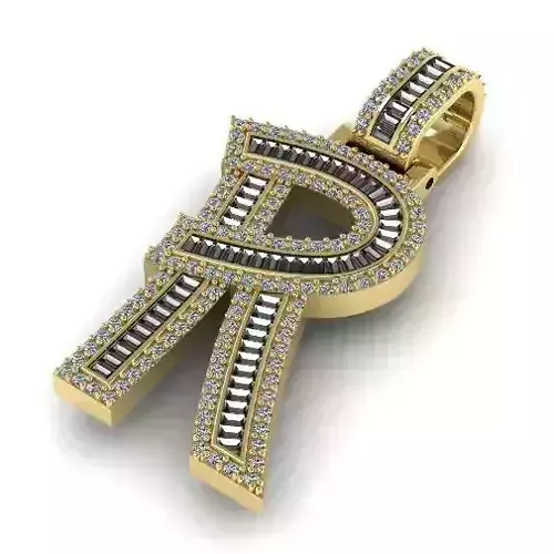Pendant Letter R N012041
