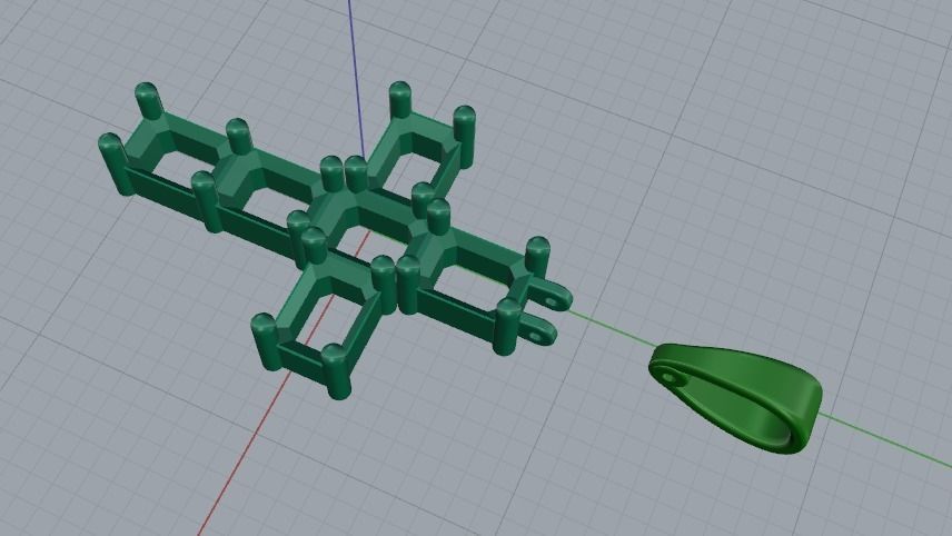 Cross N012031 3D print model_2