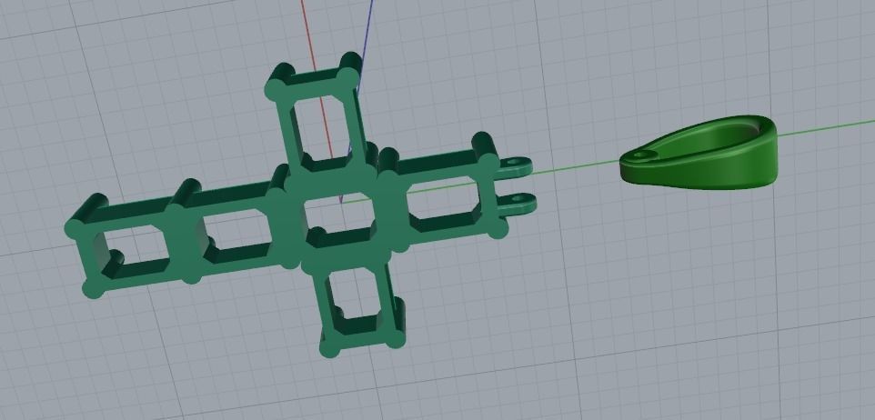Cross N012031 3D print model_4