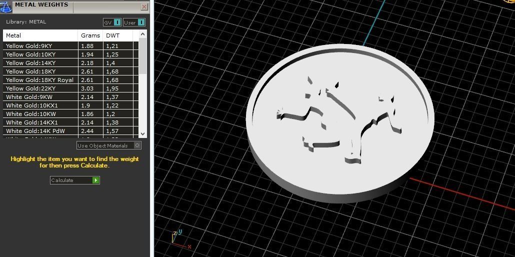 Pendant N012023 3D print model_7