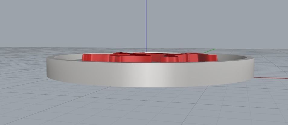 Pendant N012023 3D print model_3