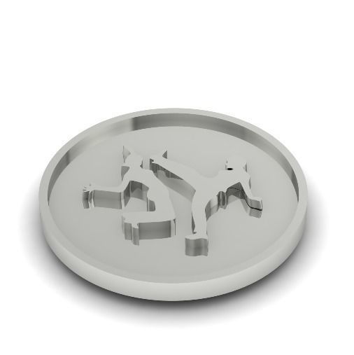 Pendant N012023 3D print model_1