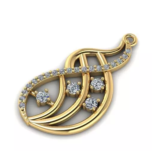 Pendant N012013 3D print model_0