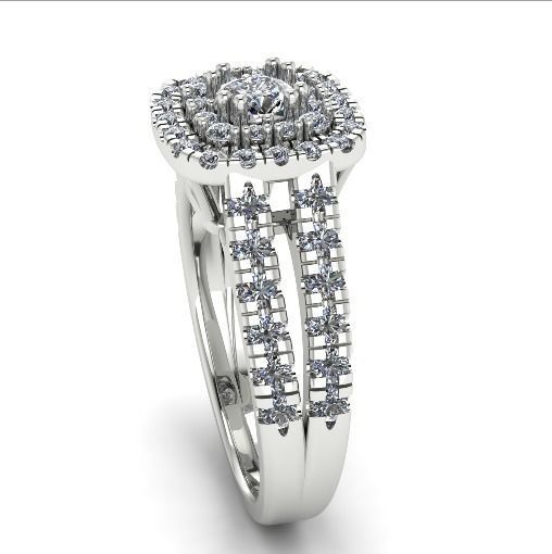 Chusho ring N012012 3D print model_1