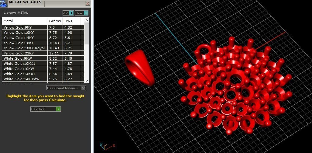 Pendant N011995 3D print model_7