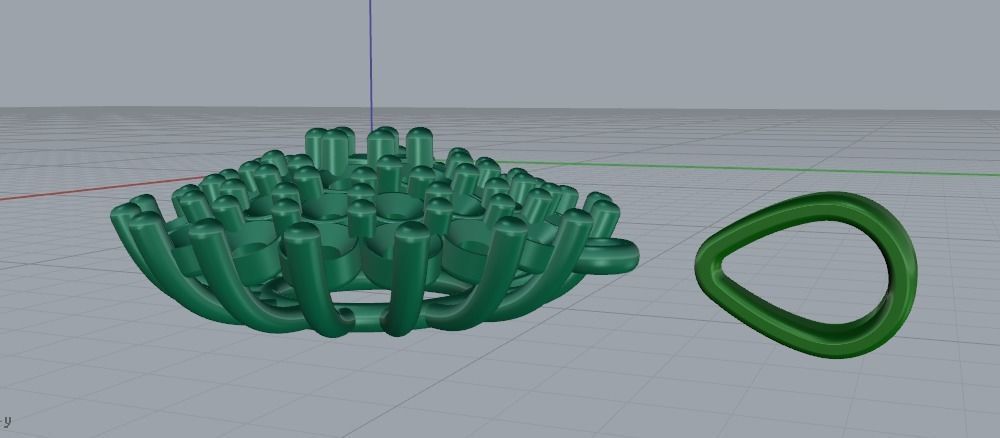 Pendant N011995 3D print model_3