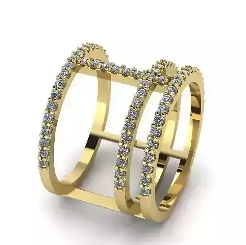 Double ring N011992