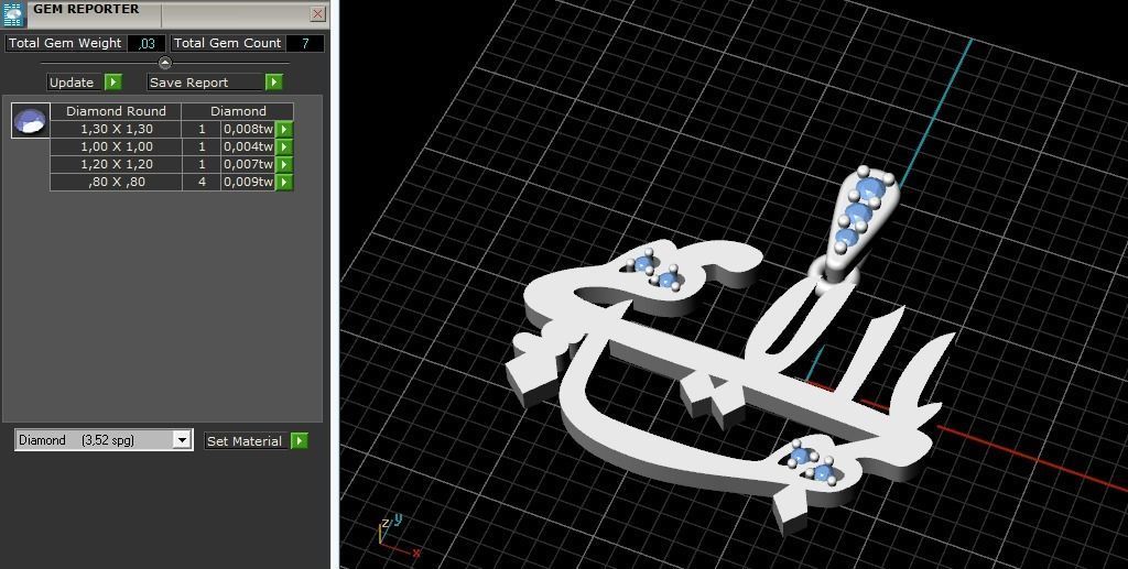 Pendant N011990 3D print model_8