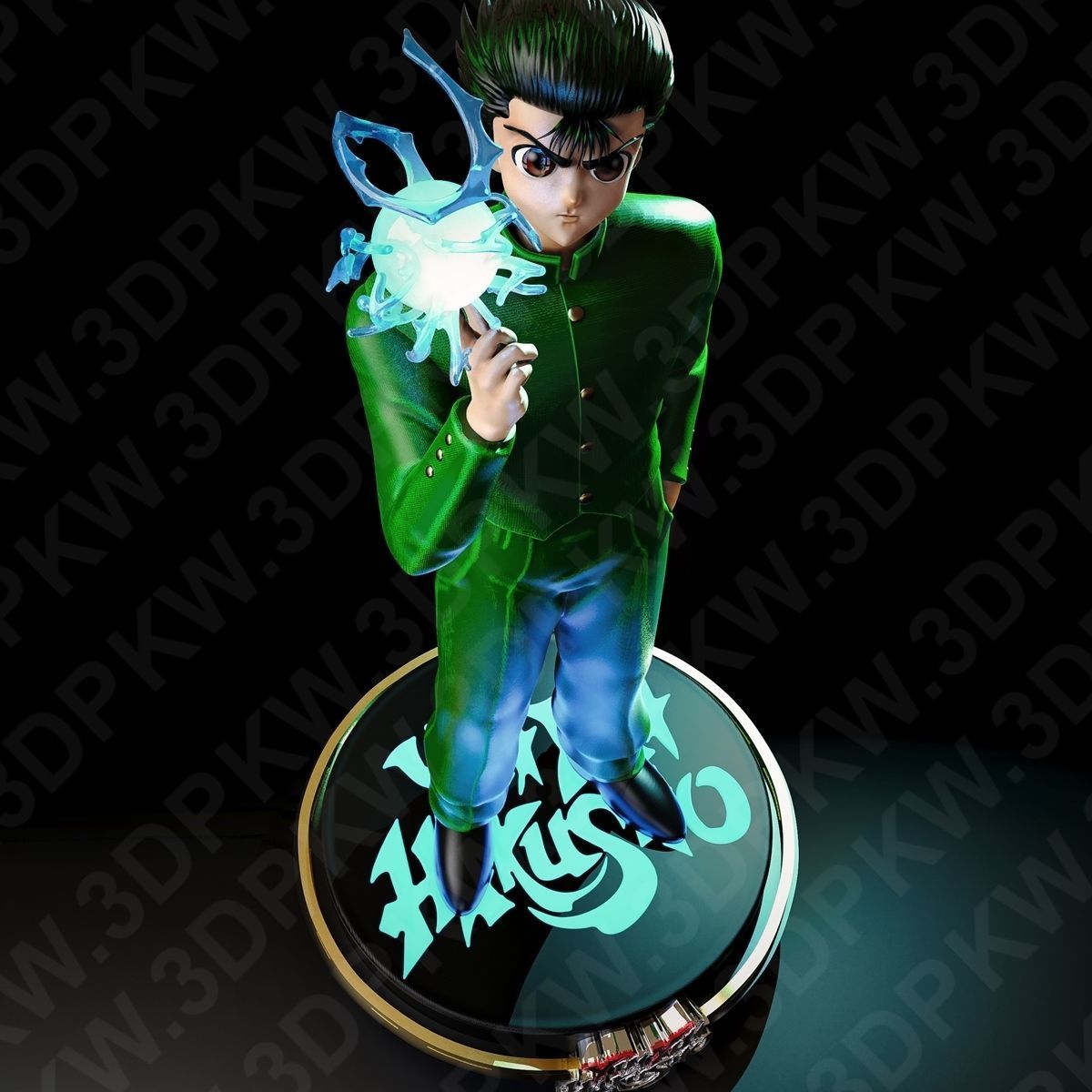 Yusuke Urameshi 3D print model_3