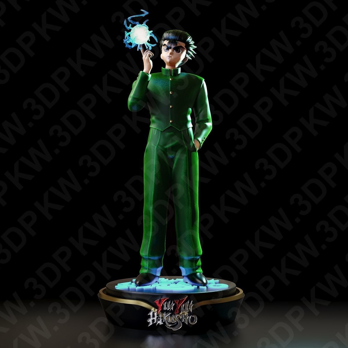 Yusuke Urameshi 3D print model_1